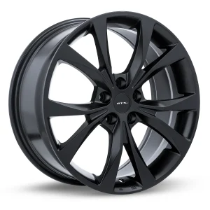 RTX Wheels – Flint – Black – 17″x7″ 42mm – All weather Wheels – 083057